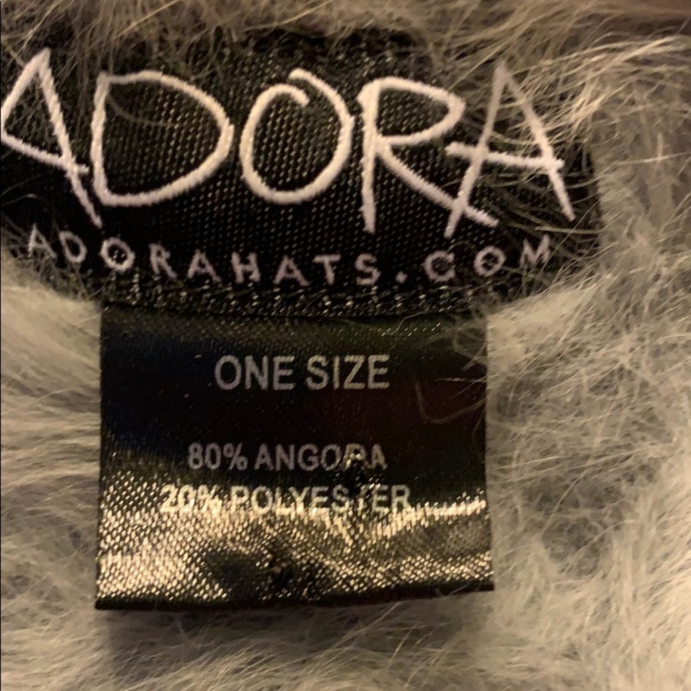 Adora Angora/Polyester Blend Hat - image 7